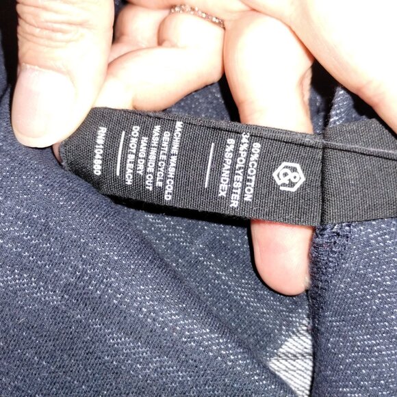 Agnes & Dora Jean Denim Blue Leggings size Medium - Picture 4 of 4